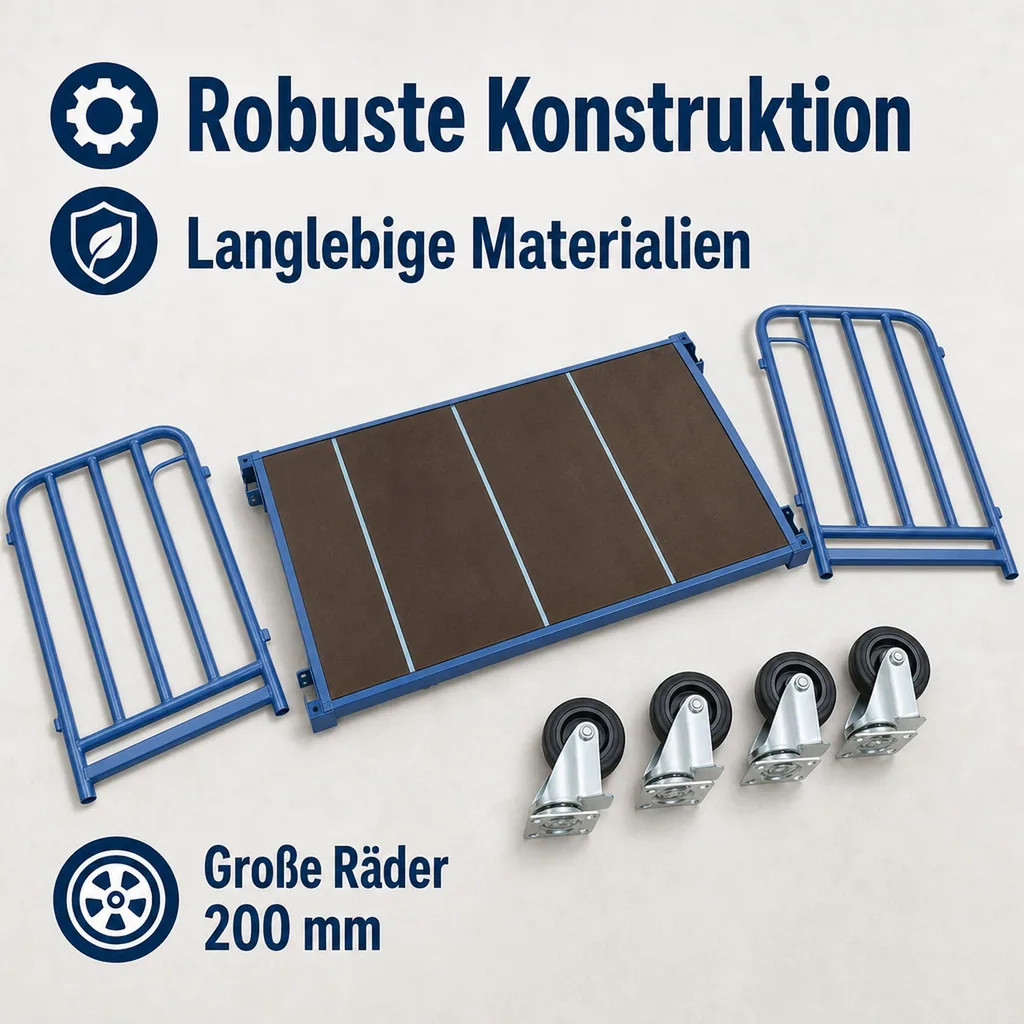 Streben Doppel-Stirnwandwagen 500 kg Typ M (TG)