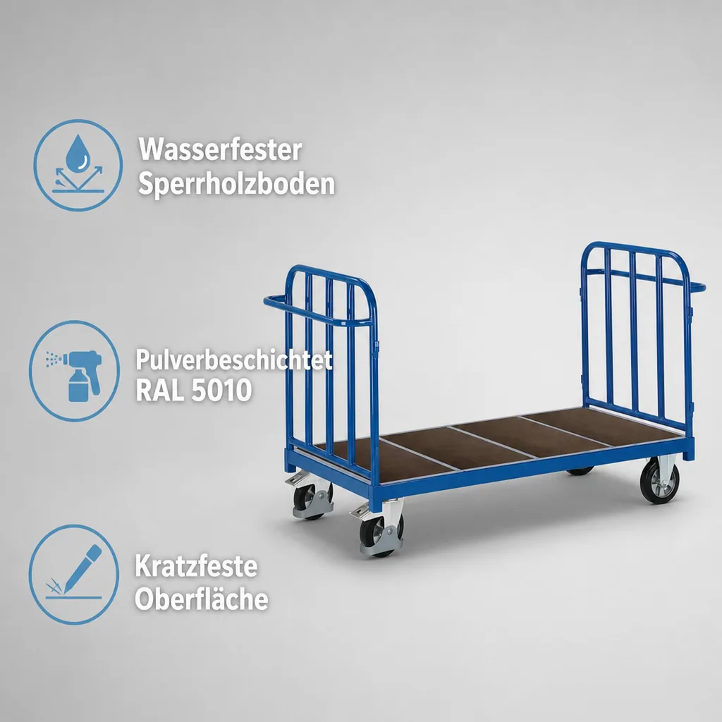 Streben Doppel-Stirnwandwagen 500 kg Typ M (TG)