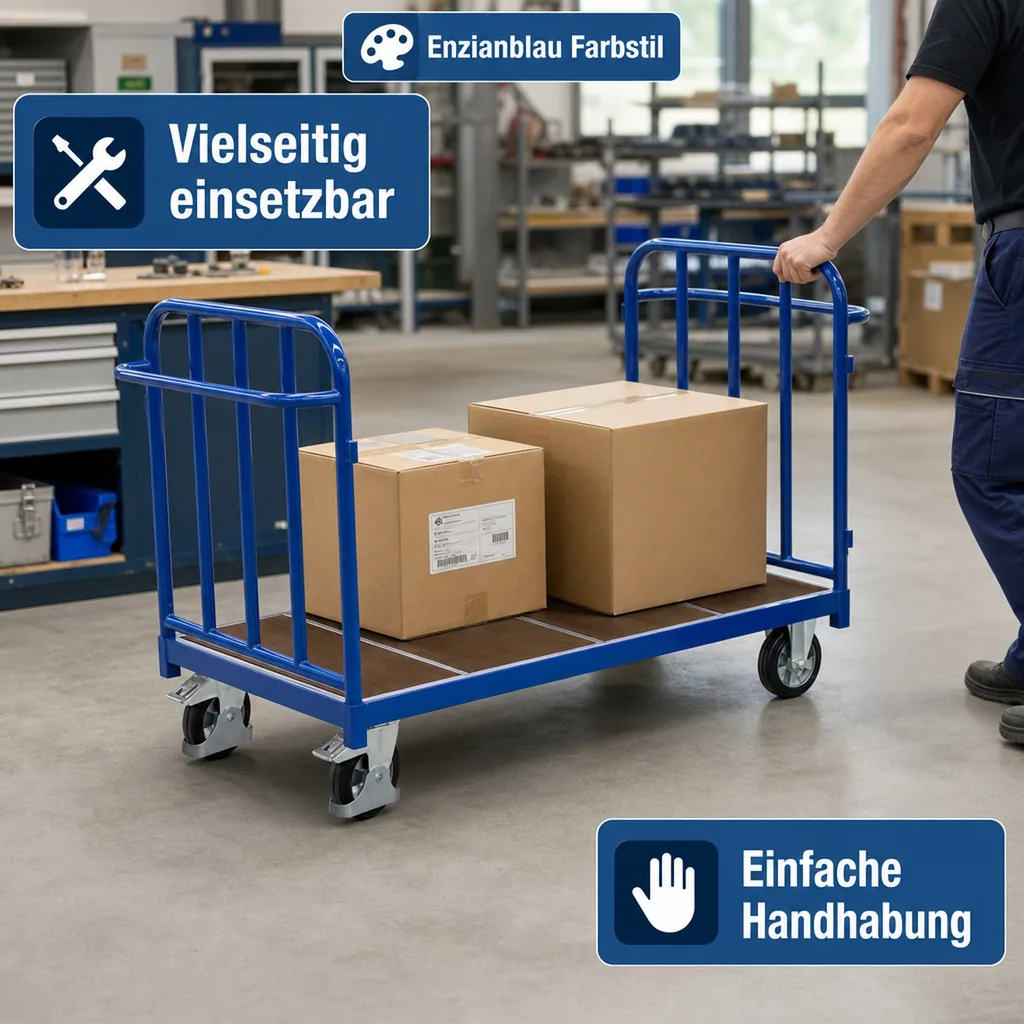 Streben Doppel-Stirnwandwagen 500 kg Typ M (TG)