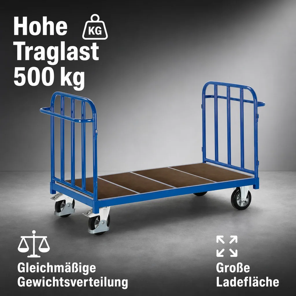 Streben Doppel-Stirnwandwagen 500 kg Typ M (TG)
