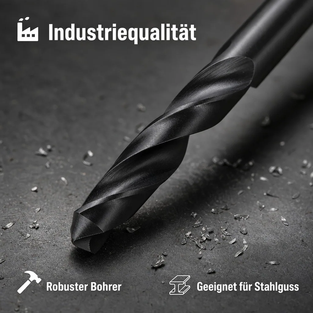 HSS Bohrer 11mm, Spiralbohrer DIN 338, Metallbohrer