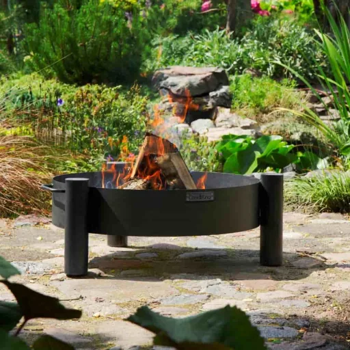 Feuerschale 80 cm, Garten, Stahl
