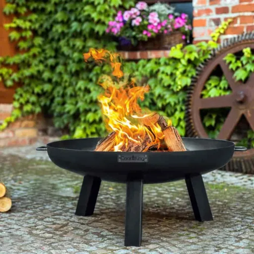 Feuerschale, Garten, 60 cm, Stahl Feuerschale