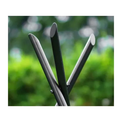 Schwenkgrill Dreibein Grill 210cm, Grillrost 50cm, Gartengrill, Naturstahl