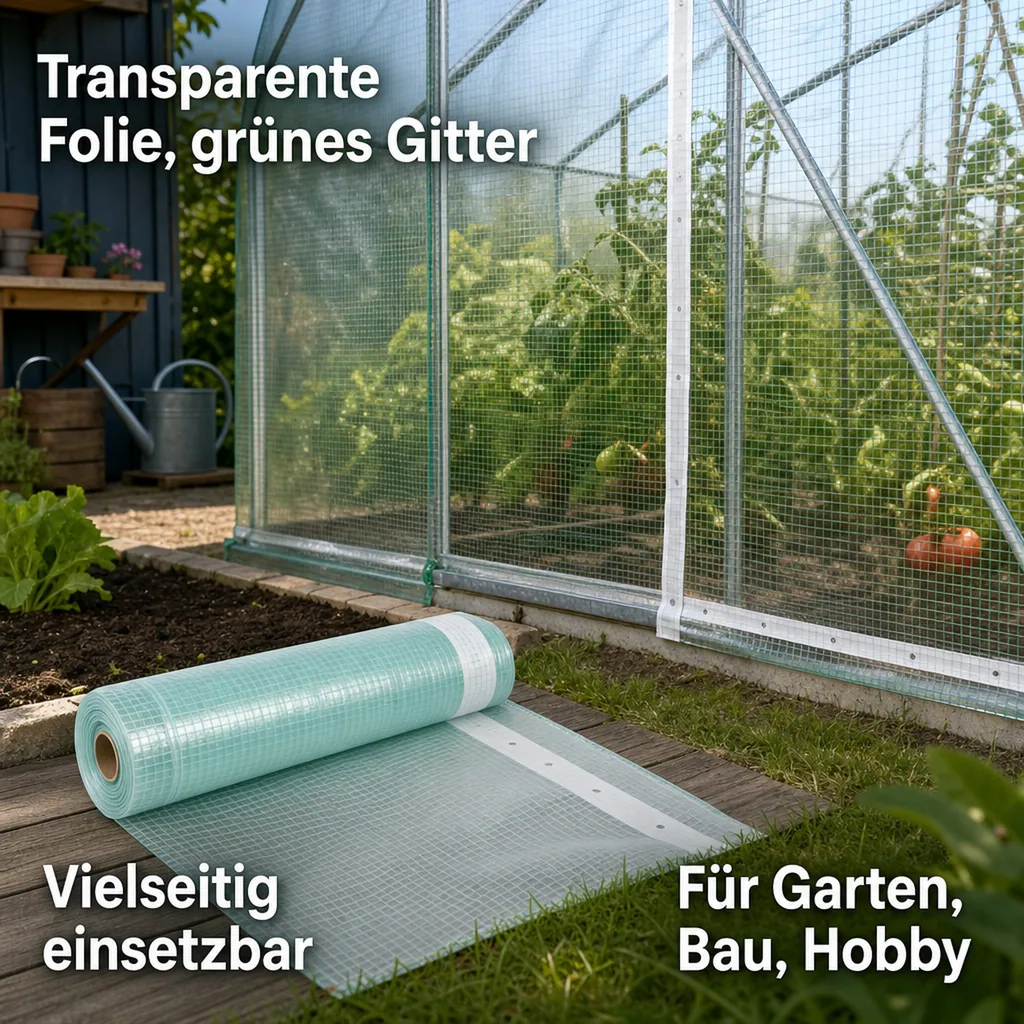 Gitterfolie m. Nagelrand 4 Breite x 18 Meter