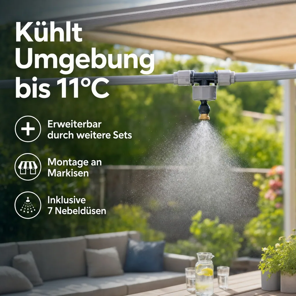 Sprühnebel System 15 m