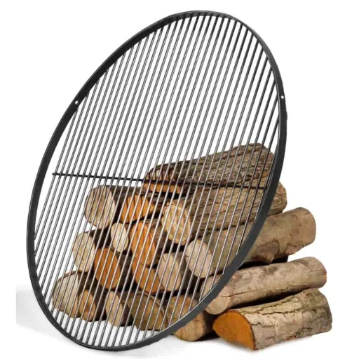 Grillrost 50 cm, Stahl, rund, für Dreibein & Feuerstelle