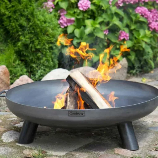 Feuerschale 70 cm, Garten, Stahl