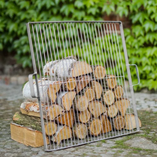 Grillrost Edelstahl, 50x50 cm, für 70cm Feuerschale, quadratisch