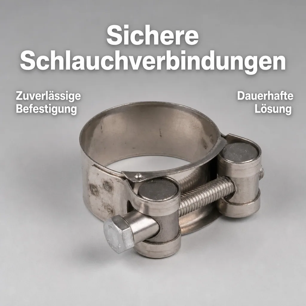 Schlauchschellen, Gelenkbolzenschelle, 44-47mm, Spannbackenschelle