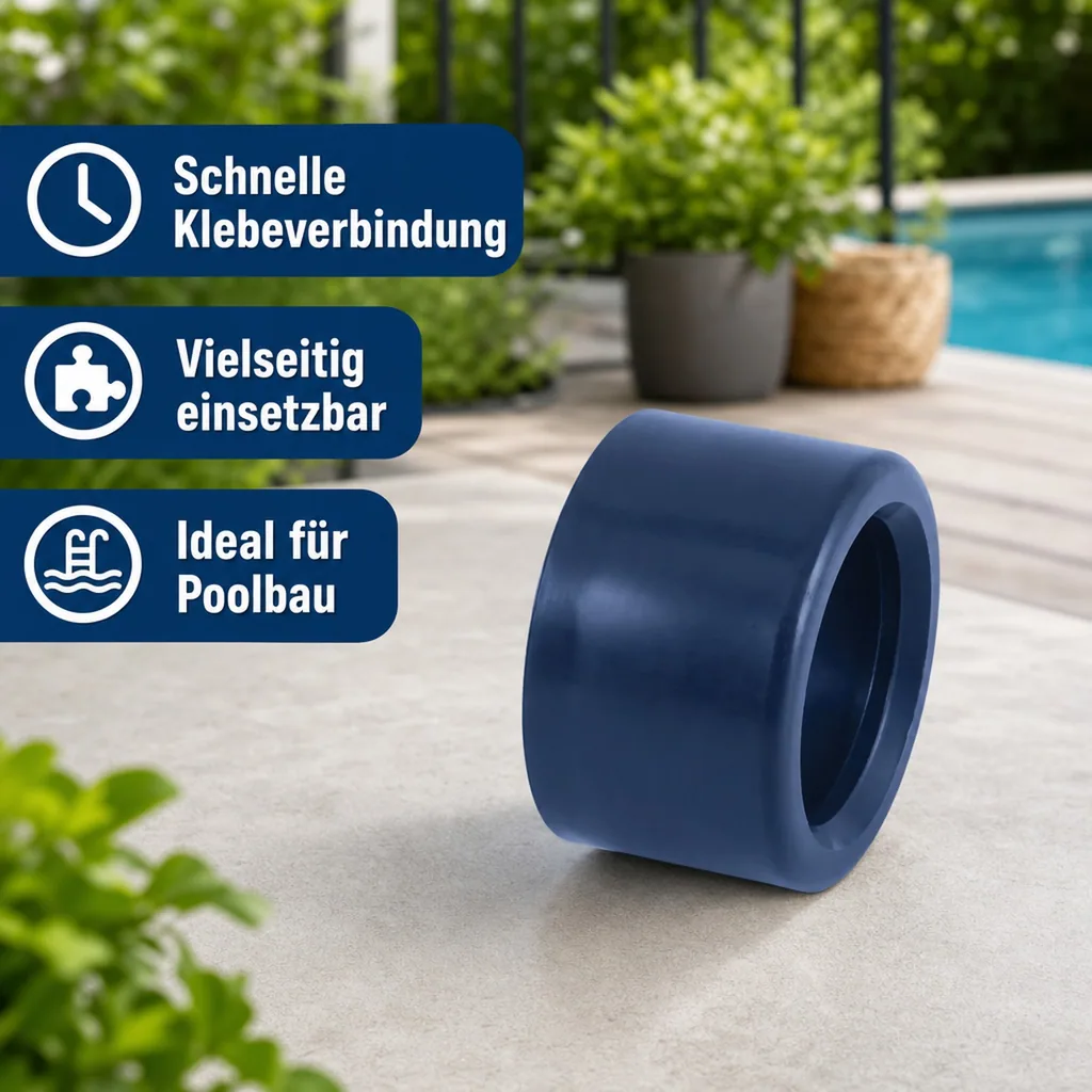 PVC Reduzierung kurz 32 x 20 mm PN16, Klebefitting