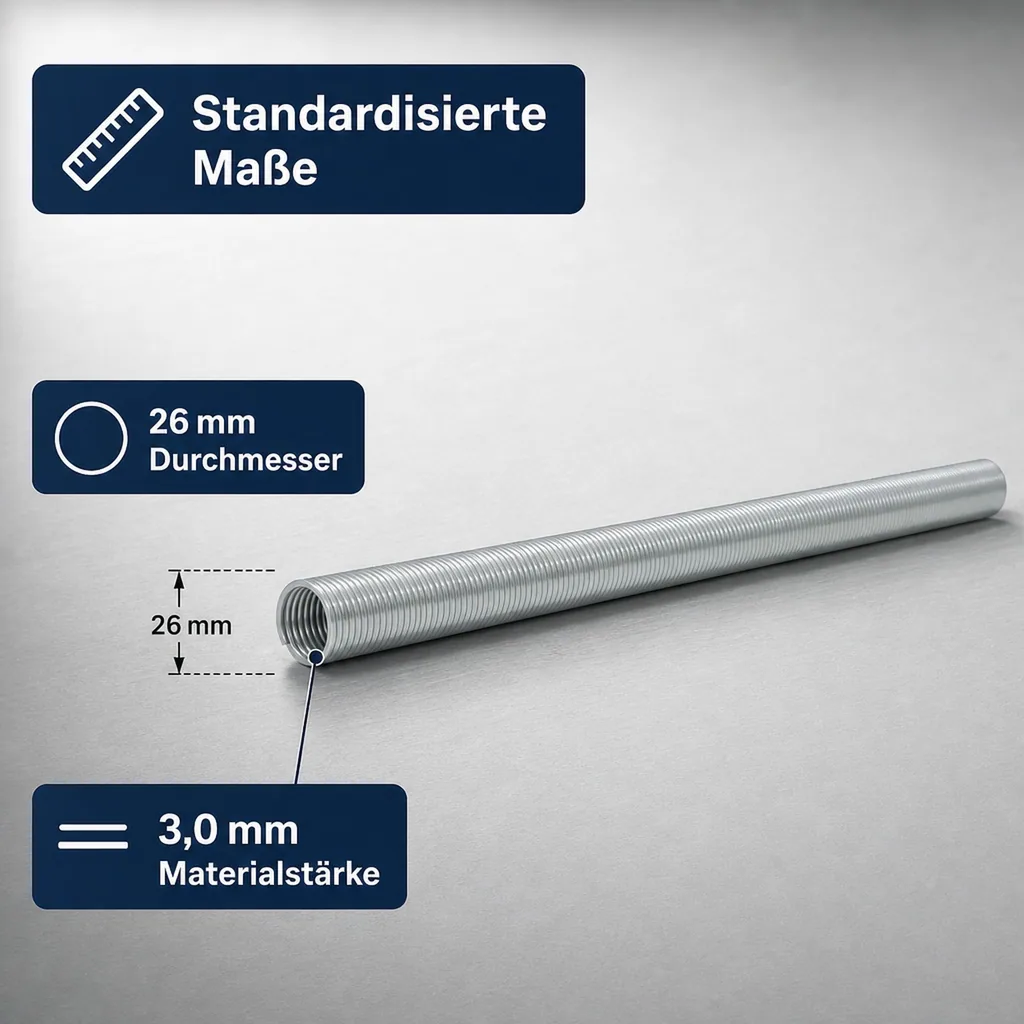 Außen-Biegefeder 26 x 3,0 mm