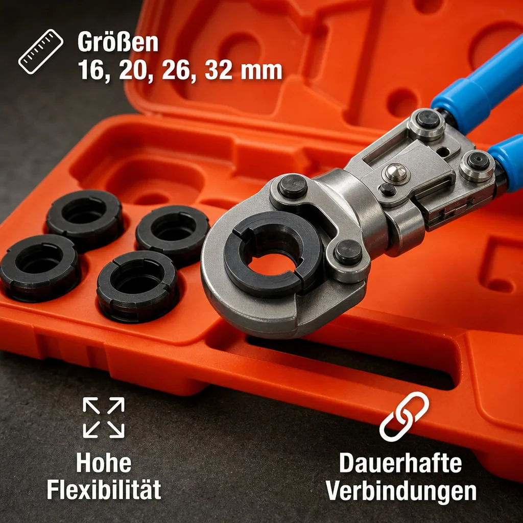 Presszange TH Profil, Verbundrohr Presszange, Handpresszange