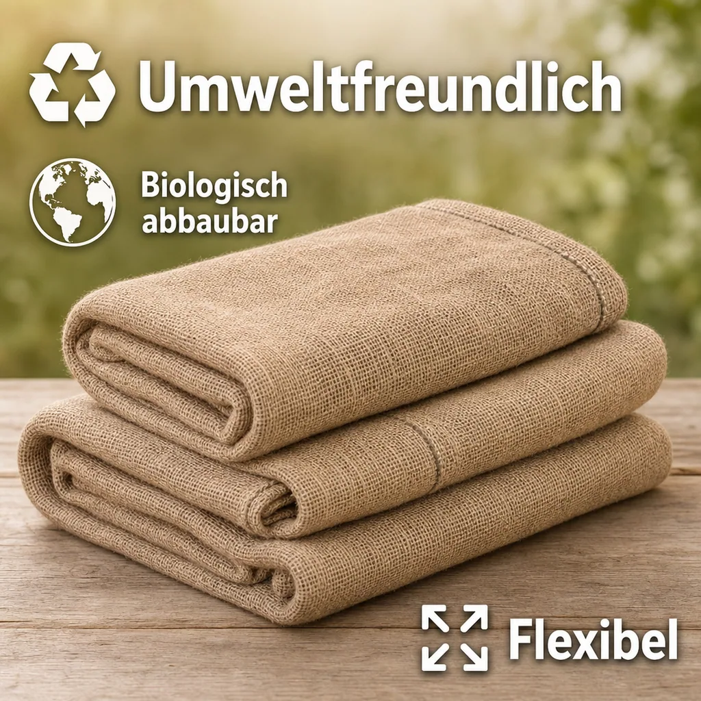Jutesäcke 3er Set, 60x100, Gartensäcke, Sackleinen