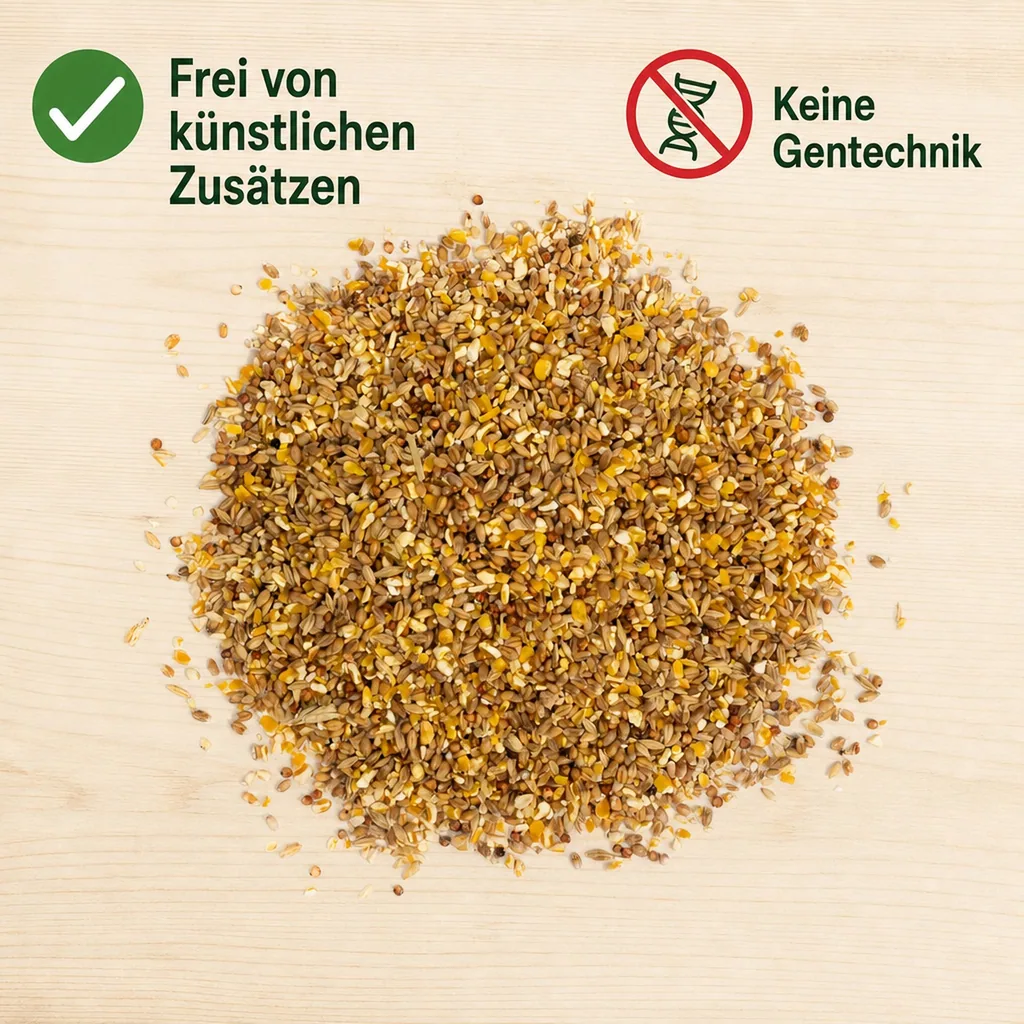 Hühnerfutter 20kg, Körnerfutter Hühner, mit Mais