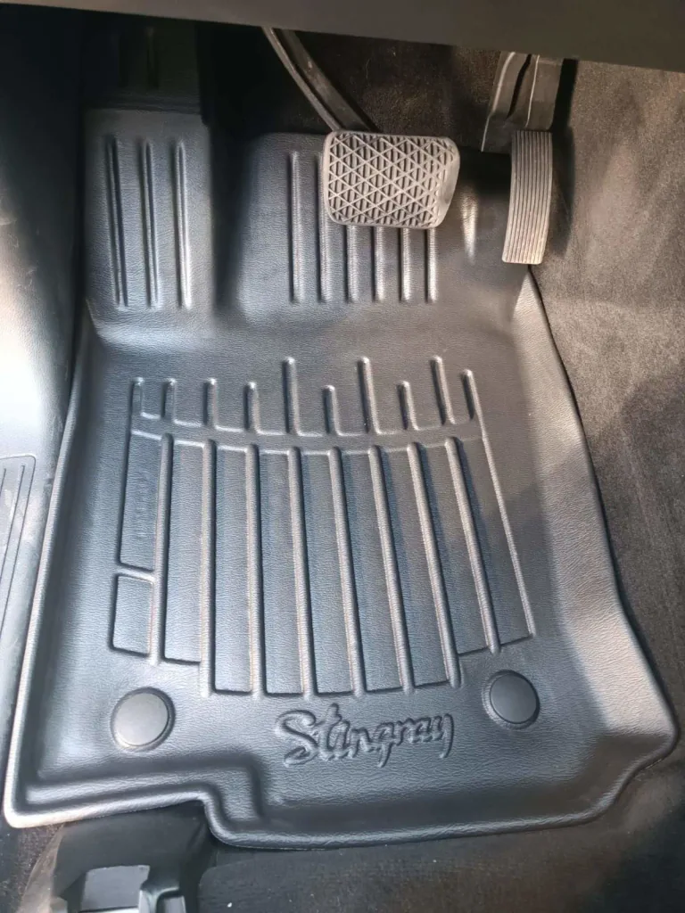 Fußmatten Auto, Gummimatten 3D für MERCEDES BENZ W166 GLE (2015-2018), passgenau, Polyurethan