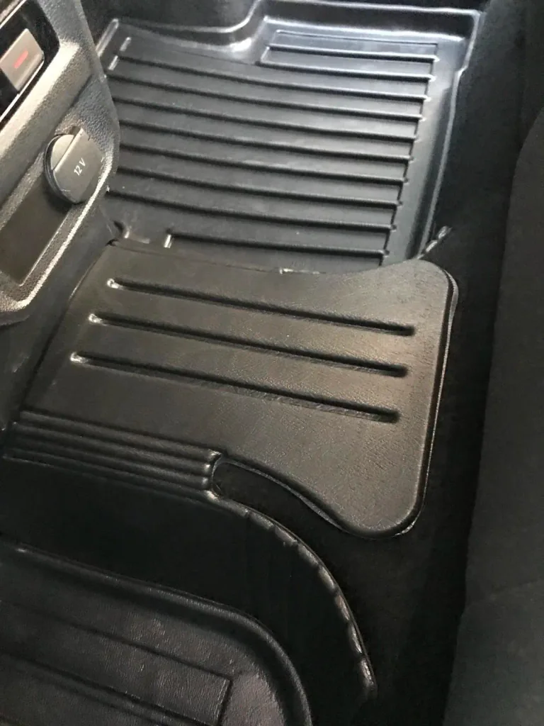 Gummifußmatten Auto für Volkswagen Tiguan II (2015-2024), 3D, passgenau, mit hohem Rand, geruchlos